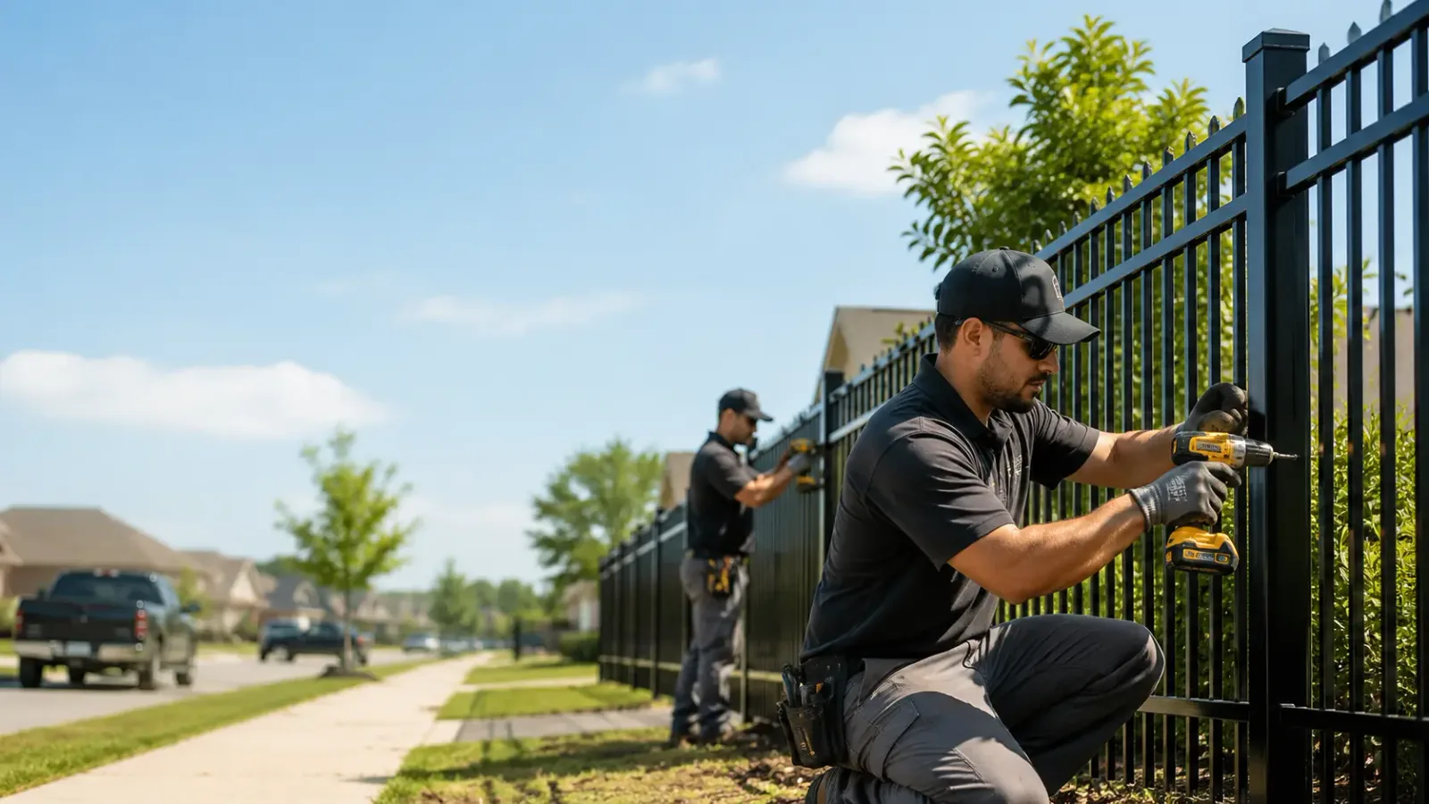 Metal Fence Installation in Le Roy, NY